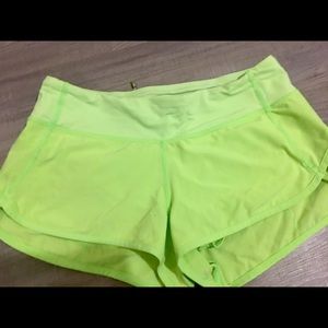 Lululemon Speed Up Shorts